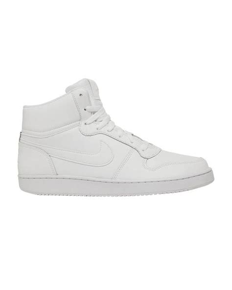 nike ebernon mid sneakers wit heren|nike ebernon mid triple white.